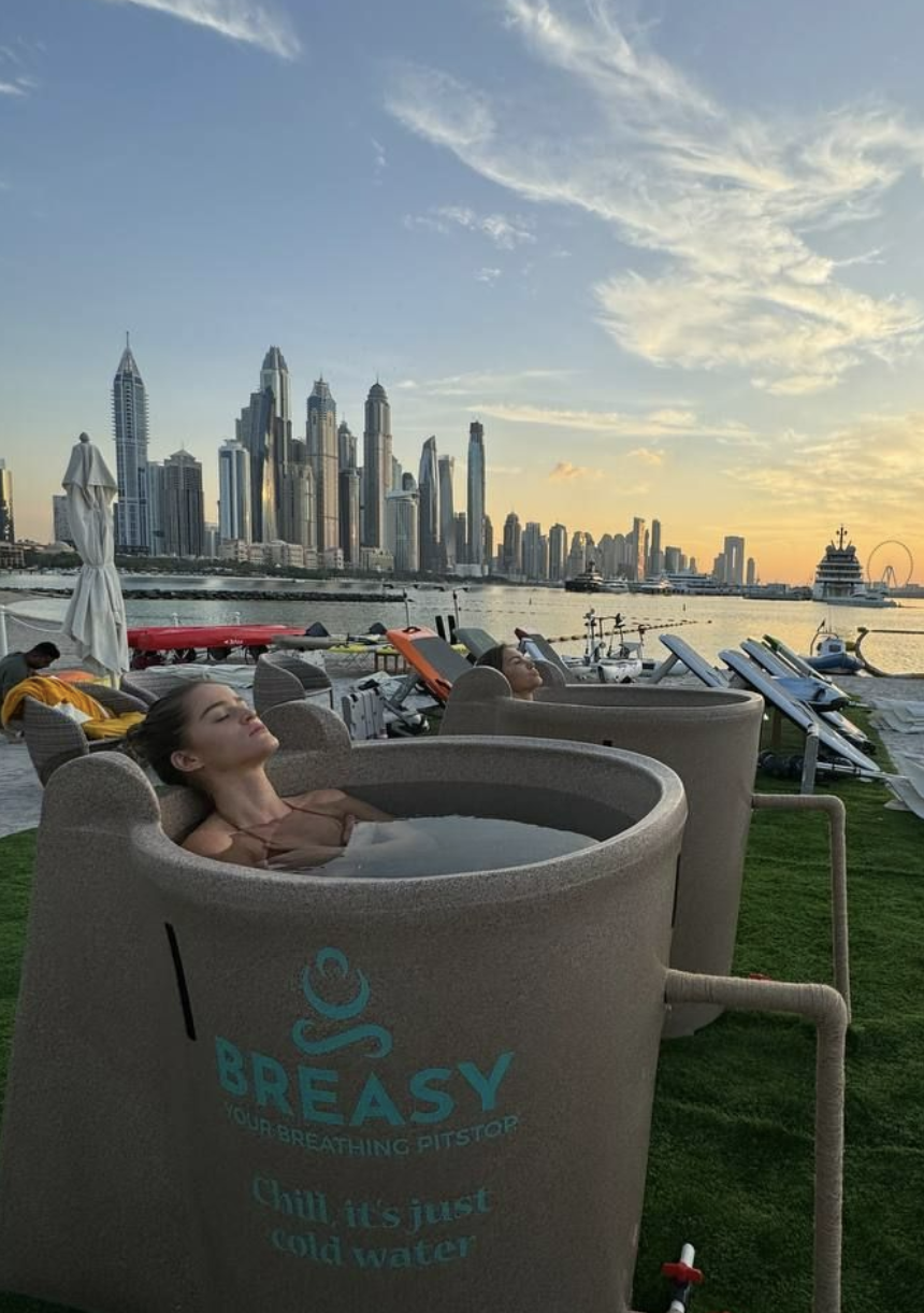 Dubai ice bath on the beach: the best wellness sessions to try now ...