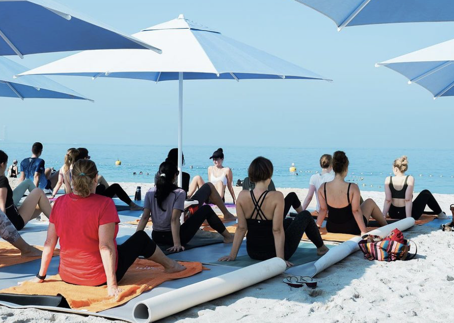 Beach yoga, pilates and barre in Dubai the ultimate spots to enjoy